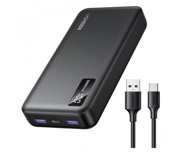 UGREEN Powerbank 20000mAh B312 PD 20W czarny 6941876226832 - 1296757 - zdjęcie